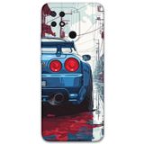 Gramaphone Xiaomi Redmi 10c ile Uyumlu Araba Desenli Telefon Kılıfı + Ekran Koruyucu - 5761