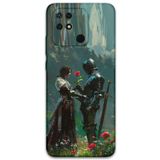 Gramaphone Xiaomi Redmi 10c ile Uyumlu Retro Desenli Telefon Kılıfı + Ekran Koruyucu - 5839
