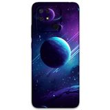 Gramaphone Xiaomi Redmi 10c ile Uyumlu Uzay Desenli Telefon Kılıfı + Ekran Koruyucu - 5866