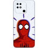 Gramaphone Xiaomi Redmi 10C Uyumlu Spiderman Desenli Telefon Kılıfı + Ekran Koruyucu - 5830