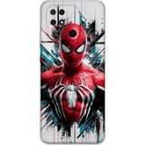 Gramaphone Xiaomi Redmi 10C Uyumlu Spiderman Desenli Telefon Kılıfı + Ekran Koruyucu - 5831