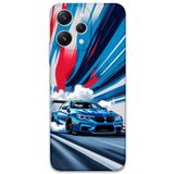 Gramaphone Xiaomi Redmi 12 ile Uyumlu Araba Desenli Telefon Kılıfı + Ekran Koruyucu - 5762