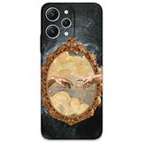 Gramaphone Xiaomi Redmi 12 ile Uyumlu Retro Desenli Telefon Kılıfı + Ekran Koruyucu - 5836