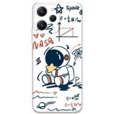 Gramaphone Xiaomi Redmi 12 Uyumlu Astronot Desenli Telefon Kılıfı + Ekran Koruyucu - 5858