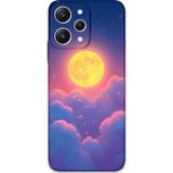 Gramaphone Xiaomi Redmi 12 Uyumlu Uzay Desenli Telefon Kılıfı + Ekran Koruyucu - 5869
