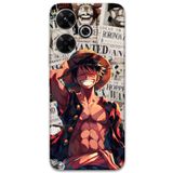 Gramaphone Xiaomi Redmi 13 ile Uyumlu Anime Desenli Telefon Kılıfı + Ekran Koruyucu - 5754