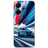 Gramaphone Xiaomi Redmi 13 ile Uyumlu Araba Desenli Telefon Kılıfı + Ekran Koruyucu - 5762