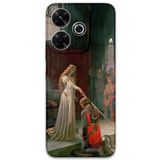 Gramaphone Xiaomi Redmi 13 ile Uyumlu Retro Desenli Telefon Kılıfı + Ekran Koruyucu - 5835
