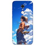 Gramaphone Xiaomi Redmi 5 Plus Uyumlu Anime Desenli Telefon Kılıfı + Ekran Koruyucu - 5889