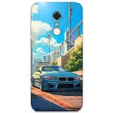 Gramaphone Xiaomi Redmi 5 Plus Uyumlu Araba Desenli Telefon Kılıfı + Ekran Koruyucu - 5760