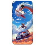 Gramaphone Xiaomi Redmi 5 Plus Uyumlu Araba Desenli Telefon Kılıfı + Ekran Koruyucu - 5764