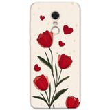 Gramaphone Xiaomi Redmi 5 Plus Uyumlu Çiçek Desenli Telefon Kılıfı + Ekran Koruyucu - 5789