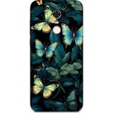 Gramaphone Xiaomi Redmi 5 Plus Uyumlu Kelebek Desenli Telefon Kılıfı + Ekran Koruyucu - 5791