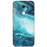 Gramaphone Xiaomi Redmi 5 Plus Uyumlu Mermer Desenli Telefon Kılıfı + Ekran Koruyucu - 5818