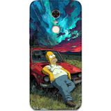 Gramaphone Xiaomi Redmi 5 Plus Uyumlu Simpson Desenli Telefon Kılıfı + Ekran Koruyucu - 5938