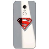 Gramaphone Xiaomi Redmi 5 Plus Uyumlu Superman Desenli Telefon Kılıfı + Ekran Koruyucu - 5928