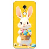 Gramaphone Xiaomi Redmi 5 Plus Uyumlu Tavşan Desenli Telefon Kılıfı + Ekran Koruyucu - 5806