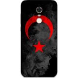 Gramaphone Xiaomi Redmi 5 Plus Uyumlu Türk Bayrağı Desenli Telefon Kılıfı + Ekran Koruyucu - 5852