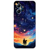 Gramaphone Xiaomi Redmi Note 12 4G ile Uyumlu Uzay Desenli Telefon Kılıfı + Ekran Koruyucu - 5863