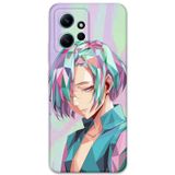 Gramaphone Xiaomi Redmi Note 12 4G Uyumlu Anime Desenli Telefon Kılıfı + Ekran Koruyucu - 5743