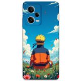 Gramaphone Xiaomi Redmi Note 12 5G ile Uyumlu Anime Desenli Telefon Kılıfı + Ekran Koruyucu - 5747