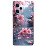 Gramaphone Xiaomi Redmi Note 12 5G Uyumlu Çiçek Desenli Telefon Kılıfı + Ekran Koruyucu - 5794