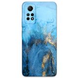 Gramaphone Xiaomi Redmi Note 12 Pro 4G ile Uyumlu Mermer Desenli Telefon Kılıfı + Ekran Koruyucu - 5812