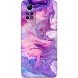 Gramaphone Xiaomi Redmi Note 12 Pro 4G Uyumlu Mermer Desenli Telefon Kılıfı + Ekran Koruyucu - 5813