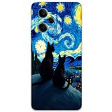 Gramaphone Xiaomi Redmi Note 12 Pro 5G ile Uyumlu Kedi Desenli Telefon Kılıfı + Ekran Koruyucu - 5782