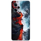 Gramaphone Xiaomi Redmi Note 12 Pro 5G ile Uyumlu Mermer Desenli Telefon Kılıfı + Ekran Koruyucu - 5811