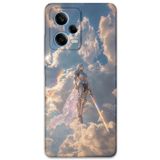 Gramaphone Xiaomi Redmi Note 12 Pro 5G ile Uyumlu Retro Desenli Telefon Kılıfı + Ekran Koruyucu - 5841