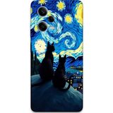 Gramaphone Xiaomi Redmi Note 12 Pro 5G Uyumlu Kedi Desenli Telefon Kılıfı + Ekran Koruyucu - 5782