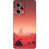 Gramaphone Xiaomi Redmi Note 12 Pro 5G Uyumlu Uzay Desenli Telefon Kılıfı + Ekran Koruyucu - 5859
