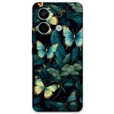 Gramaphone Xiaomi Redmi Note 13 Pro 4G ile Uyumlu Kelebek Desenli Telefon Kılıfı + Ekran Koruyucu - 5791