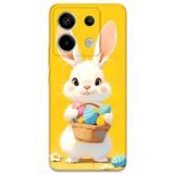 Gramaphone Xiaomi Redmi Note 13 Pro 4G ile Uyumlu Tavşan Desenli Telefon Kılıfı + Ekran Koruyucu - 5806
