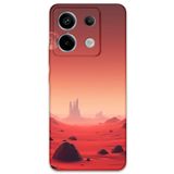 Gramaphone Xiaomi Redmi Note 13 Pro 4G ile Uyumlu Uzay Desenli Telefon Kılıfı + Ekran Koruyucu - 5859