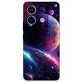 Gramaphone Xiaomi Redmi Note 13 Pro 4G ile Uyumlu Uzay Desenli Telefon Kılıfı + Ekran Koruyucu - 5862