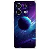 Gramaphone Xiaomi Redmi Note 13 Pro 4G ile Uyumlu Uzay Desenli Telefon Kılıfı + Ekran Koruyucu - 5866
