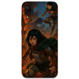 Gramaphone Xiaomi Redmi Note 7 Uyumlu Anime Desenli Telefon Kılıfı + Ekran Koruyucu - 5744