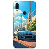 Gramaphone Xiaomi Redmi Note 7 Uyumlu Araba Desenli Telefon Kılıfı + Ekran Koruyucu - 5760