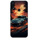 Gramaphone Xiaomi Redmi Note 7 Uyumlu Araba Desenli Telefon Kılıfı + Ekran Koruyucu - 5766