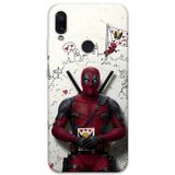 Gramaphone Xiaomi Redmi Note 7 Uyumlu Deadpool Desenli Telefon Kılıfı + Ekran Koruyucu - 5927