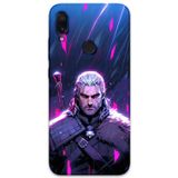 Gramaphone Xiaomi Redmi Note 7 Uyumlu Geralt Desenli Telefon Kılıfı + Ekran Koruyucu - 5826