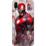 Gramaphone Xiaomi Redmi Note 7 Uyumlu İronman Desenli Telefon Kılıfı + Ekran Koruyucu - 5828