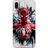 Gramaphone Xiaomi Redmi Note 7 Uyumlu Spiderman Desenli Telefon Kılıfı + Ekran Koruyucu - 5831