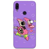 Gramaphone Xiaomi Redmi Note 7 Uyumlu Sünger Bob Desenli Telefon Kılıfı + Ekran Koruyucu - 5939