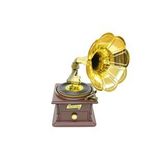 Gramofon Müzik Kutusu Kurmalı Dekoratif Ev Ofis Hediyelik
