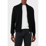 Gran Sasso % 100 Yün Regular Fit Dik Yaka Fermuarlı Hırka Erkek Hırka 57178 14222 099