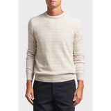 Gran Sasso Desenli Yün ve Kaşmir Karışımlı Slim Fit Bisiklet Yaka Kazak Erkek KAZAK 58124 19655 113