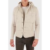 Gran Sasso Yünlü Regular Fit Çıkarılabilir Kapüşonlu Düğmeli Mont Erkek MONT 23191 51303 010